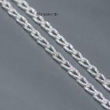 Dây Chuyền Bạc Nam Mắt Xích Thưa Nhiều Style D2411210011