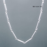 Dây Chuyền Bạc Nam Ống Đúc Trơn Dài D2411160030