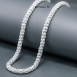 Dây Chuyền Bạc Nam Hình Hoa Sen  D2411160029