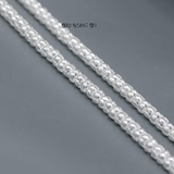 Dây Chuyền Bạc Nam Hình Hoa Sen  D2411160029