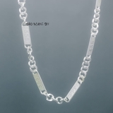 Dây Chuyền Bạc Nam Kiểu Dẹt Số 555 D2411210006