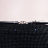 Dây Chuyền Da Nam Bọc Bạc Kiểu Trơn Đơn Giản D2411160026