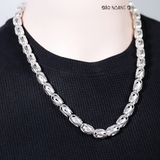 Dây Chuyền Bạc Nam Kiểu Dây Muôi Nike D2411220027