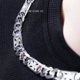 Dây Chuyền Bạc Nam Mắt Xích Hình Chữ Thập D2411230004