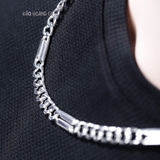 Dây Chuyền Bạc Nam Mắt Xích Dài Cứng Cáp Chắc Chắn D2411230002
