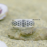 Nhẫn Bạc Nam Trơn Không Đá N2408200036