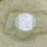 Nhẫn Bạc Nam Trơn Không Đá N2408200022