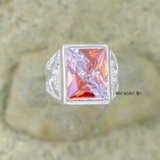 Nhẫn Bạc Nam Phong Thủy Đá Đỏ N2408080002