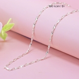 Dây Chuyền Bạc Nữ S999 Sợi Đặc Style 11 D2411150055