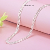 Dây Chuyền Bạc Nữ Dây Đơn Dạng Mảnh Nhiều Size