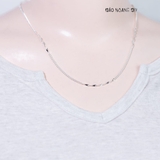 Dây Chuyền Bạc Nữ Kiểu Dây Đơn Mix Sợi Đặc Nhỏ Xinh Xắn
