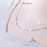 Dây Chuyền Bạc Nữ S999 Sợi Đặc Style 11 D2411150055
