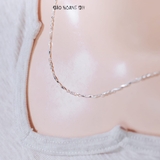 Dây Chuyền Bạc Ta Nữ Sợi Đặc Style 5 D2411150049