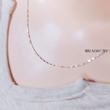 Dây Chuyền Bạc Nữ S990  Sợi Đặc Style 3 D2411150047