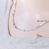 Dây Chuyền Bạc Ta Nữ Sợi Đặc Style 16 D2411150060