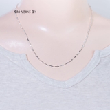 Dây Chuyền Bạc Ta Nữ Sợi Đặc Dài Style 10 D2411150054