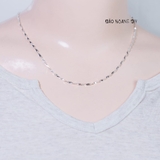 Dây Chuyền Bạc Nữ S999 Sợi Đặc Style 14 D2411150058