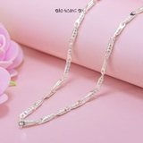 Dây Chuyền Bạc Ta Nữ Sợi Đặc Style 16 D2411150060