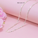 Dây Chuyền Bạc Nữ S990 Sợi Đặc Style 8 D2411150052