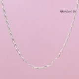Dây Chuyền Bạc Ta Nữ Sợi Đặc Style 12 D2411150056