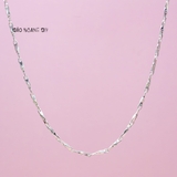Dây Chuyền Bạc Nữ S990 Sợi Đặc Style 9 D2411150053