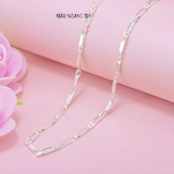 Dây Chuyền Bạc Ta Nữ Sợi Đặc Style 15 D2411150059