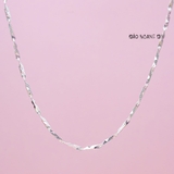 Dây Chuyền Bạc Ta Nữ Sợi Đặc Dài Style 10 D2411150054