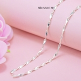 Dây Chuyền Bạc Nữ S999 Sợi Đặc Style 14 D2411150058