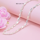 Dây Chuyền Bạc Ta Nữ Kiểu Ống Tinh Xảo D2411140029