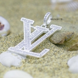 Mặt Dây Chuyền Bạc Nam Logo LV M2409280082