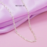 Dây Chuyền Bạc Ta Nữ Sợi Đặc Style 12 D2411150056