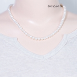 Vòng Cổ Ngọc Trai Nữ Size 6 Ly D2411120057