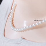 Vòng Cổ Ngọc Trai Nữ Size 9 Ly D2411120059