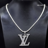 Mặt Dây Chuyền Bạc Nam Logo LV M2409280082