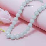Vòng Cổ Chuỗi Hạt Đá Xanh Ngọc Thu Hút D2411130002