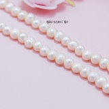 Vòng Cổ Ngọc Trai Nữ Size 9 Ly D2411120058