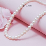 Vòng Cổ Ngọc Trai Nữ Size 6 Ly D2411120057