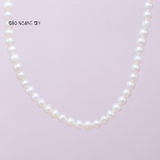 Vòng Cổ Ngọc Trai Nữ Size 6 Ly D2411120057