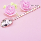 Thìa Bạc Nguyên Chất S999 Cán Kiểu Thân Tre P2412180010
