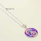 Dây Chuyền Bạc S925 Cho Bé Trai Hình Thuyền Trưởng America Khỏe Khoắn Mạnh Mẽ D2411090012