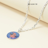 Dây Chuyền Bạc Cho Bé Trai Hình Người Nhện Spiderman Phiên Bản Điện Ảnh Khỏe Khoắn Tinh Nghịch D2411090010