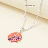 Dây Chuyền Bạc Cho Bé Trai Hình Người Nhện Spiderman Phiên Bản Điện Ảnh Khỏe Khoắn Tinh Nghịch D2411090011