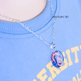 Dây Chuyền Bạc S925 Cho Bé Trai Hình Thuyền Trưởng America Khỏe Khoắn Mạnh Mẽ D2411090012