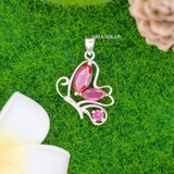 Mặt Dây Chuyền Bạc Nữ Phong Thủy S925 Hình Cánh Bướm