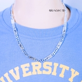 Dây Chuyền Bạc Cho Bé Bản Dẹt Hình Cá Heo NGộ Nghĩnh