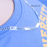 Dây Chuyền Bạc Cho Bé Bản Dẹt Hình Cá Heo NGộ Nghĩnh