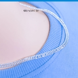 Dây Chuyền Bạc Cho Bé Kiểu Đơn Truyền Thống