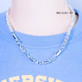 Dây Chuyền Bạc Cho Bé Kiểu Ống Đúc Cứng Cáp Nhiều Style D2411090026