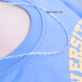 Dây Chuyền Bạc Cho Bé Kiểu Dây Xoắn Bền Đẹp Chắc Chắn