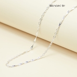 Dây Chuyền Bạc Cho Bé Sợi Nhỏ Đặc Chắc Chắn Bền Đẹp  D2411120024